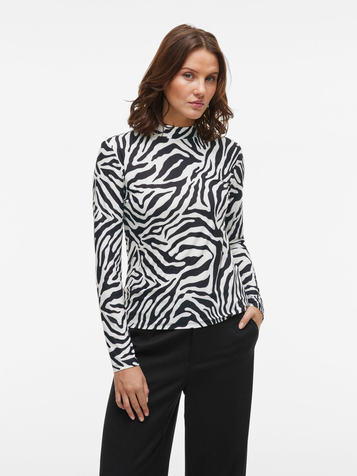T-shirt in zebraprint Vileoa Vila