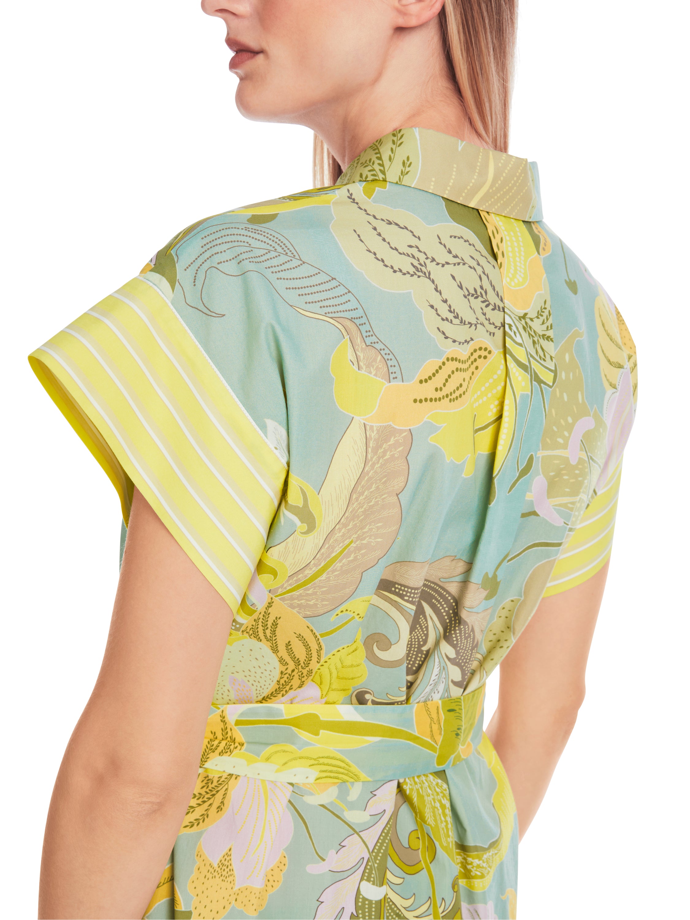 Multicolor jurk in diverse print Marc Cain collections