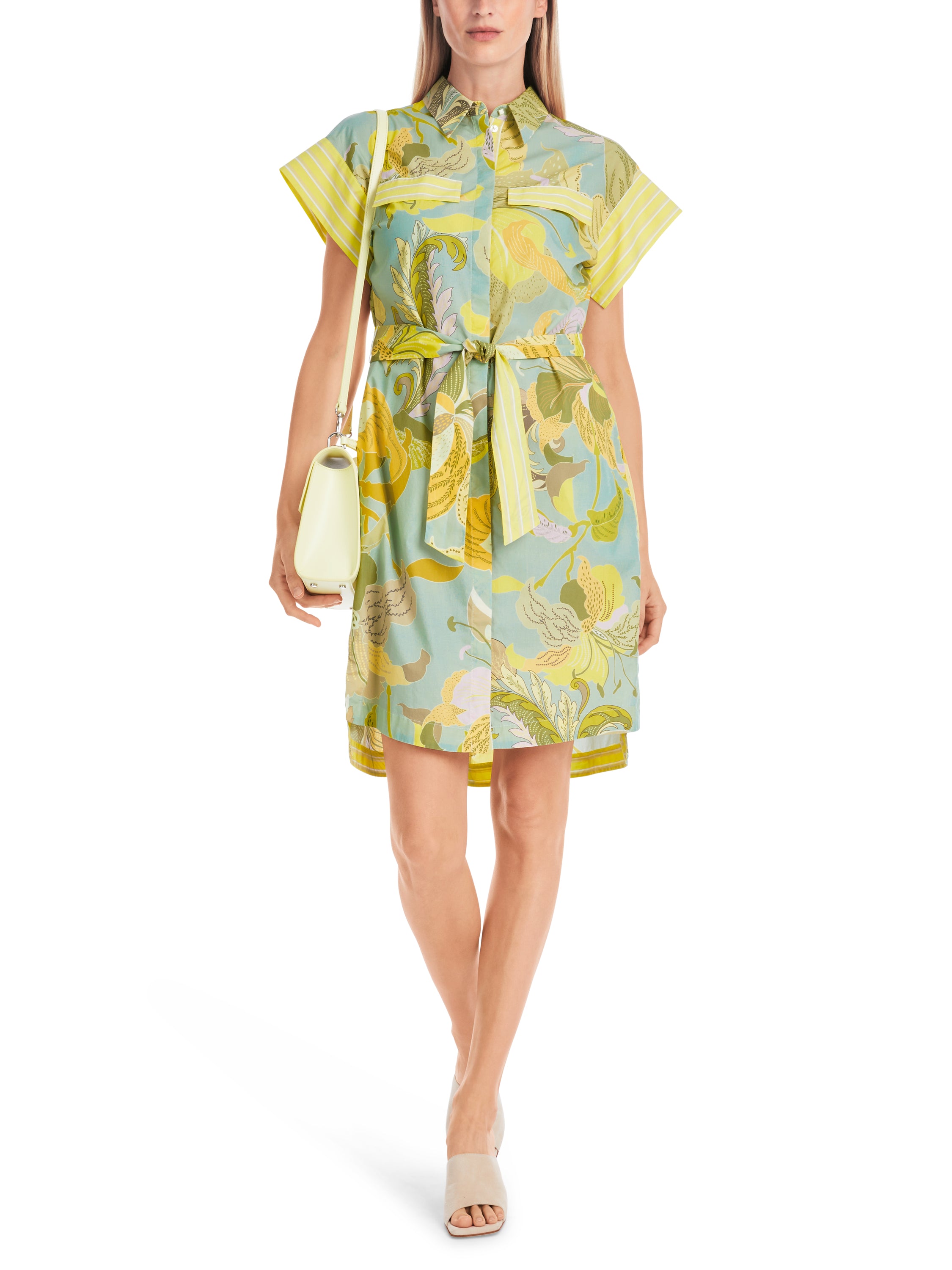 Robe multicolore à imprimés variés des collections Marc Cain