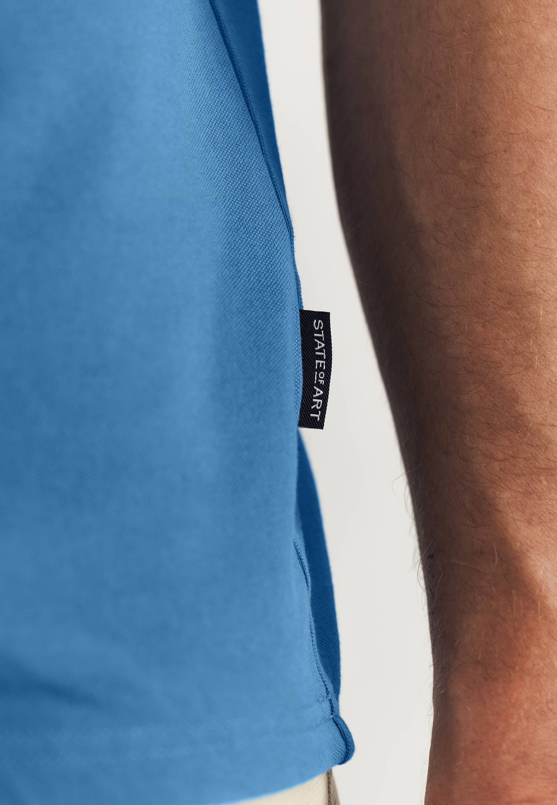 Licht blauwe polo State Of Art