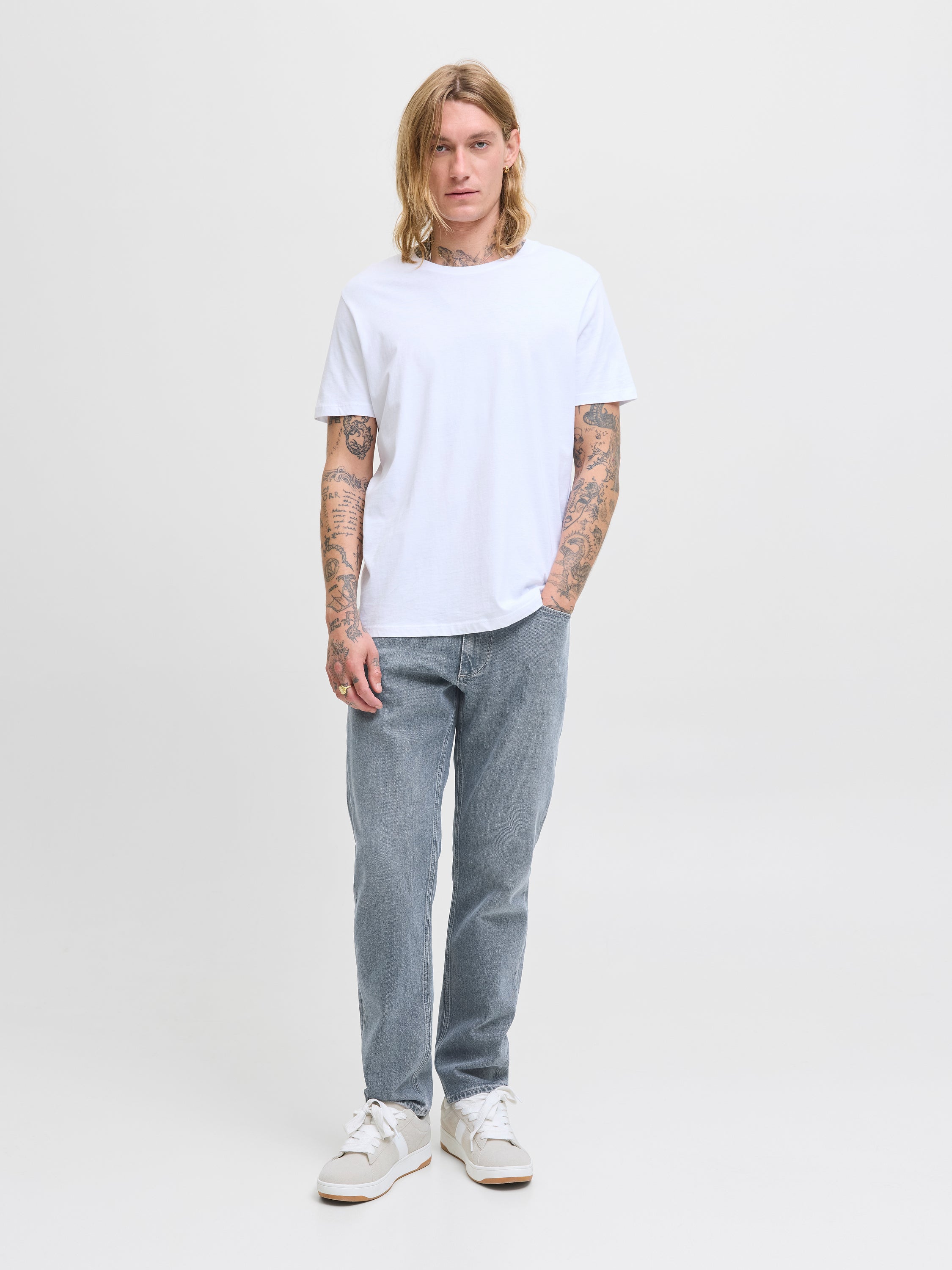 Blue Denim tapered jeans Jack&Jones