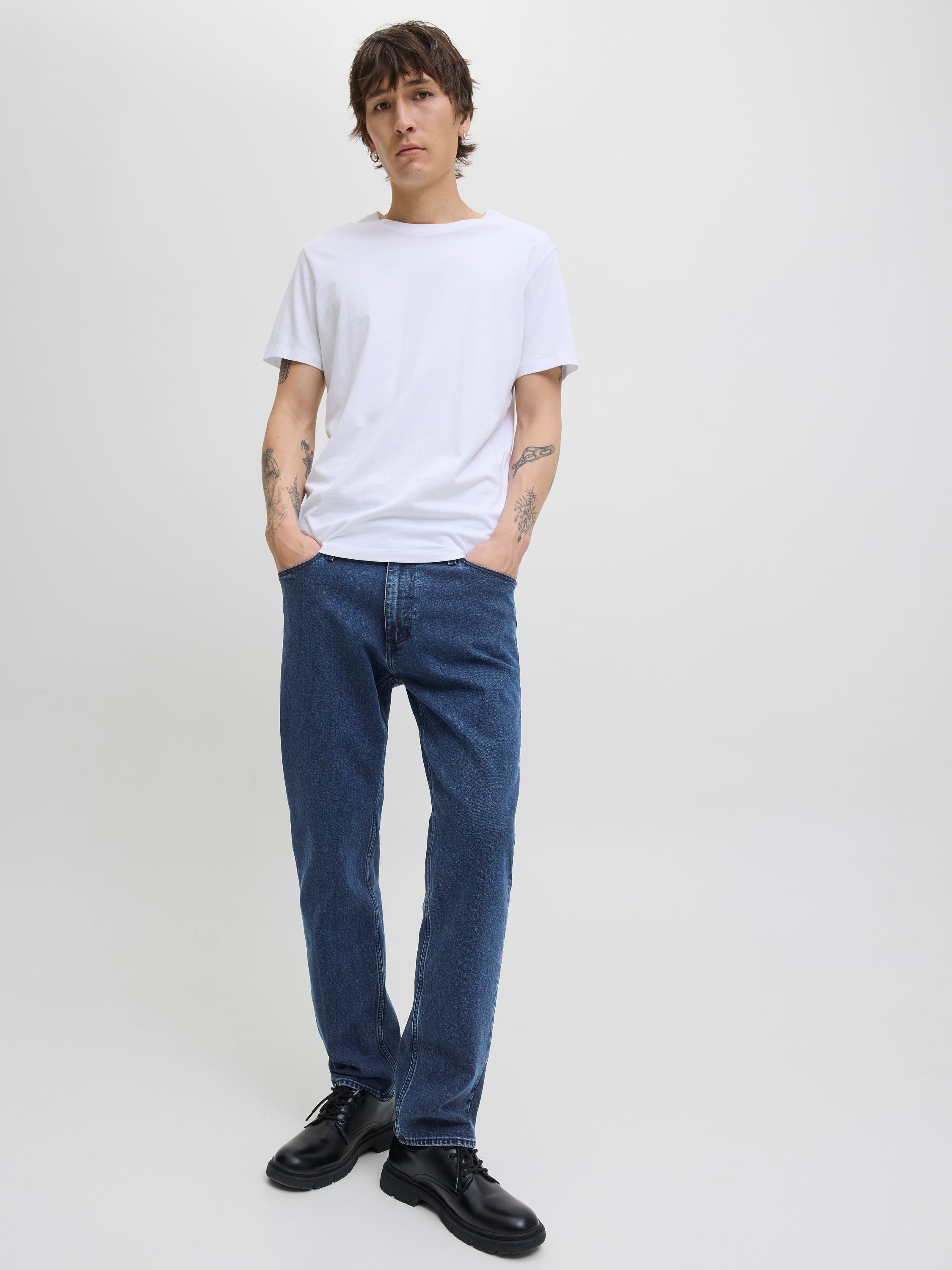 Blauwe slim fit jeans Jack&Jones
