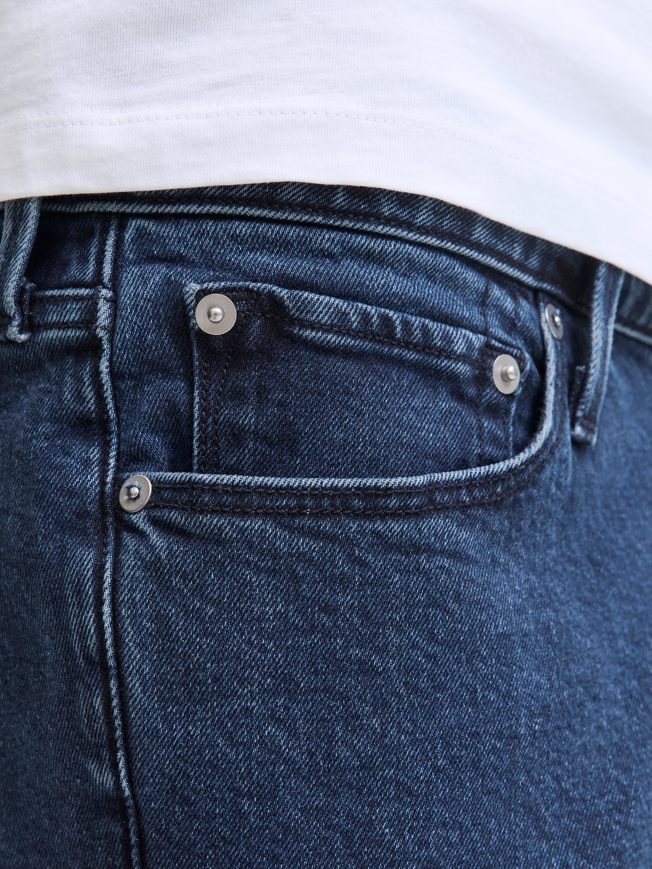 Blauwe slim fit jeans Jack&Jones