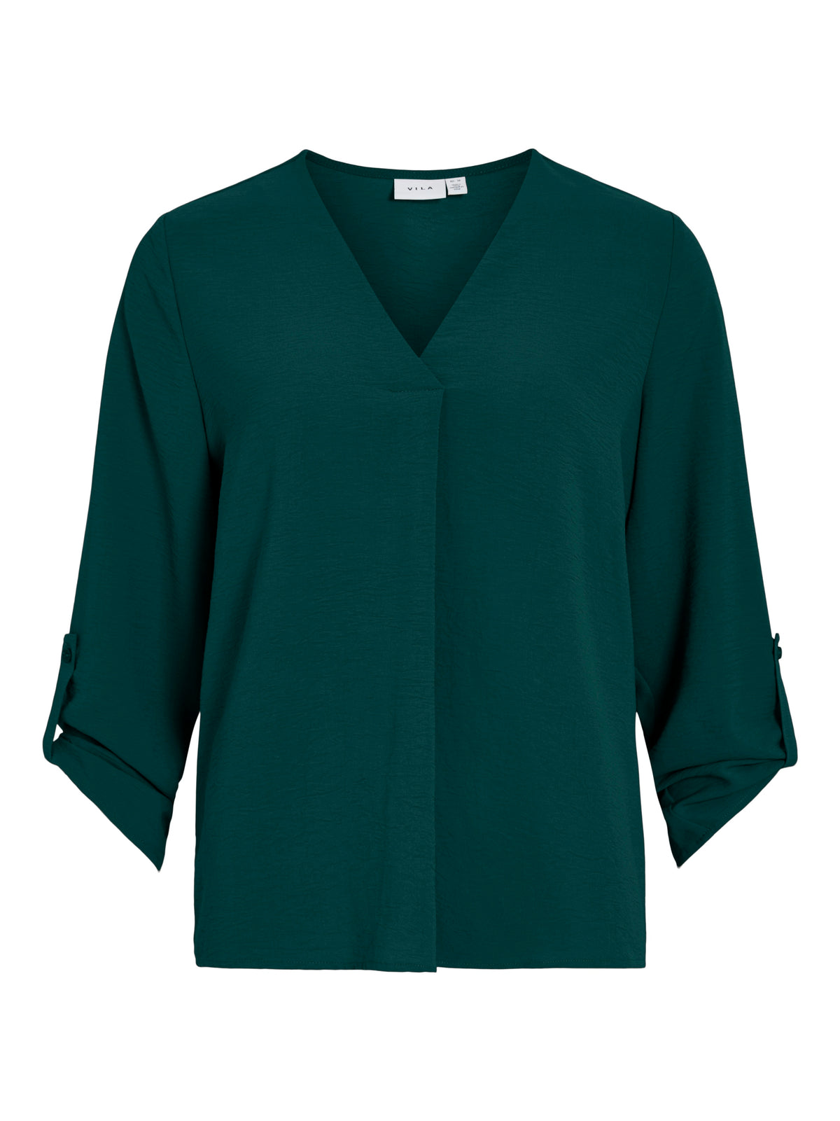 Groene blouse met v-hals Vijosa Vila