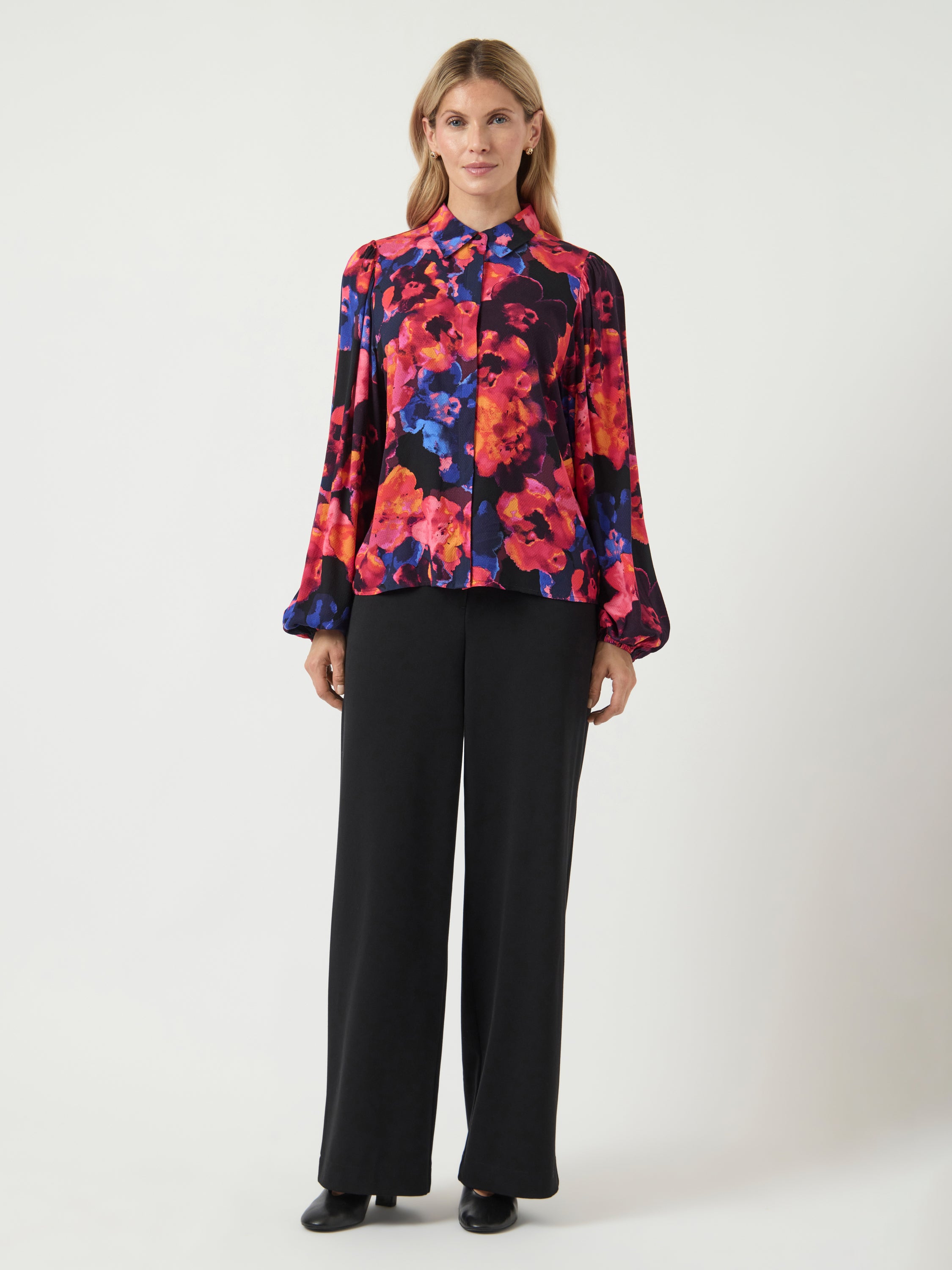 Multicolor blouse in bloemenprint Yasasina Y.A.S