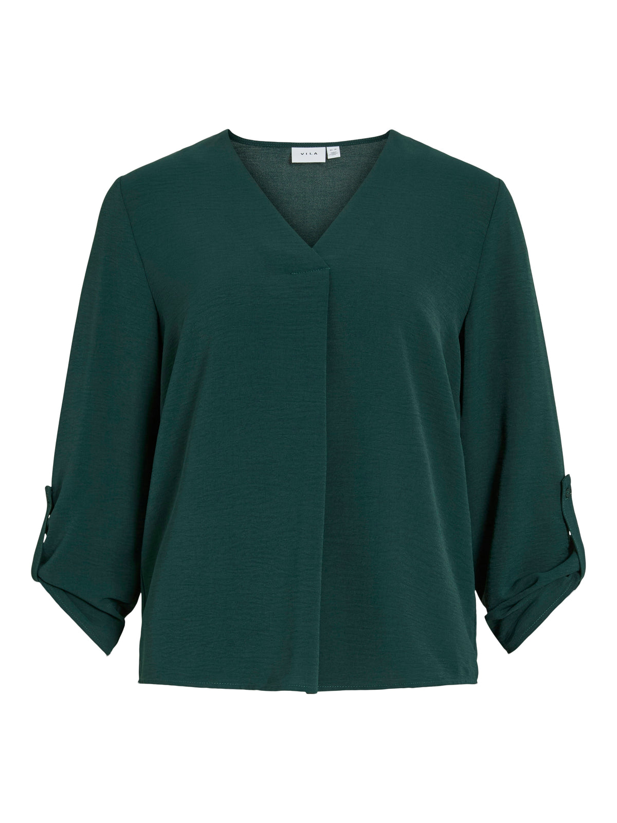 Groene blouse met v-hals Vijosa Vila