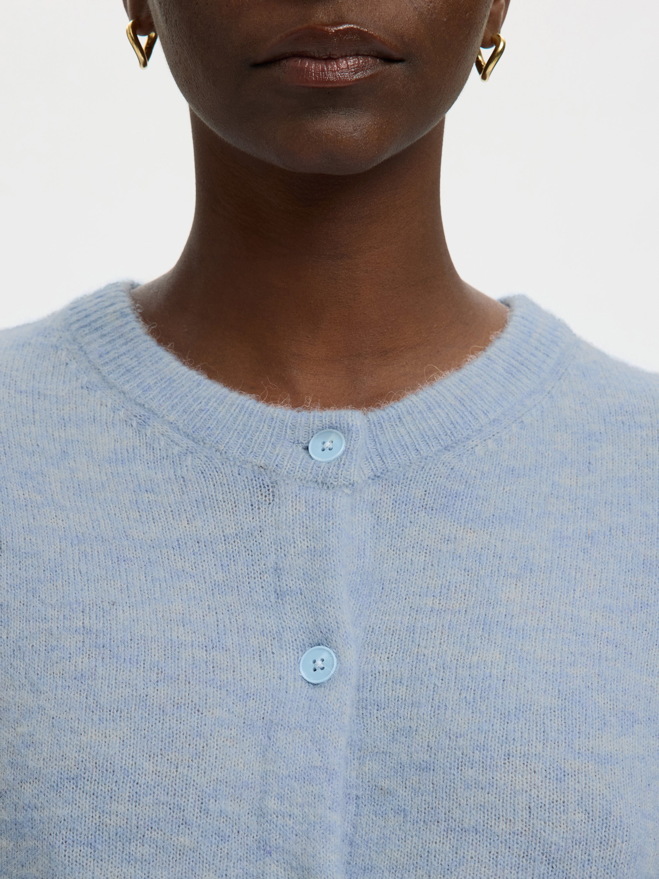 Cashmere Blue gilet Selected
